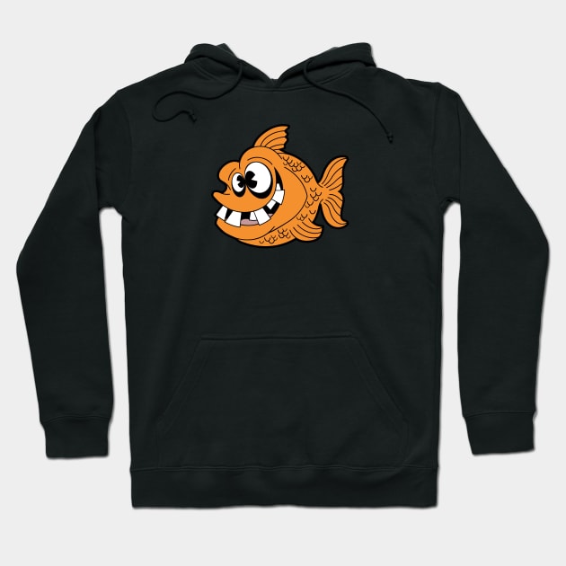 Goldfish Hoodie by AndysocialIndustries